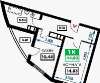 Продам 1-комнатную квартиру в Краснодаре, ЧМР, Воронежская ул. 47/11, 45 м²