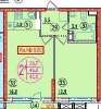 Продам 1-комнатную квартиру в Краснодаре, РИП, 2-я Российская ул. 162, 42 м²