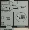 Продам 1-комнатную квартиру в Краснодаре, РИП, ул. Российская д. 257/7 блок-секция 1а-4а, 35 м²
