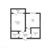 Продам 1-комнатную квартиру, Пригородный п., Сербская 6/4, 30 м²