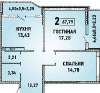 Продам 2-комнатную квартиру в Краснодаре, ККБ, Домбайская ул. 61, 67.8 м²