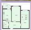 Продам 2-комнатную квартиру, ул. Адмирала Крузенштерна 5/2, 58.1 м²