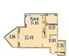 Продам 2-комнатную квартиру в Краснодаре, КМР, Сормовская ул. 1/3лит1, 75 м²
