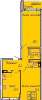Продам 2-комнатную квартиру в Краснодаре, Российский п., Тепличная ул. 62/1к4, 55.7 м²