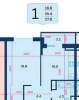 Продам 1-комнатную квартиру в Краснодаре, ККБ, ул. Героя Владислава Посадского 16/1, 37 м²